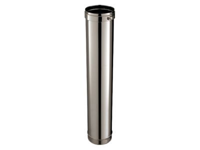 Elément droit 1 m + collier ø200 mm Poujoulat - Poujoulat