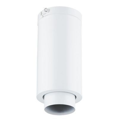 Elément droit plafond blanc ø150 mm Poujoulat