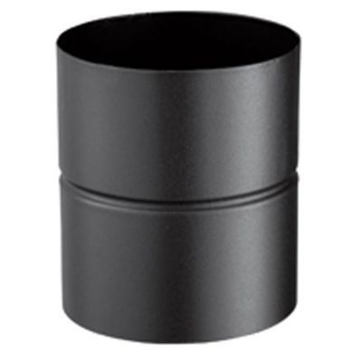 Adaptateur émaillé Noir Mat 80 Femelle - 80 Femelle Poujoulat