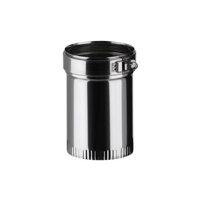 Raccord Inox pour conduit émaillé 150-80 mm Poujoulat