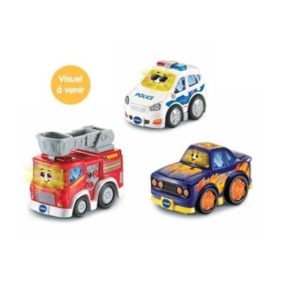 Vtech Tut Tut Bolides - Véhicules Série Pro - C Trio Multicolore - vue 4