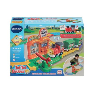 Circuit de train VTech Tut Tut Express Peter vapeur multicolore
