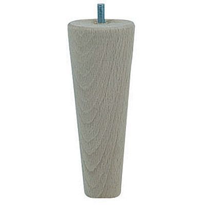 Pied de lit fuseau H. 150 mm x ø58 mm brut