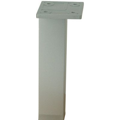 Pied de meuble carré H. 150 x 32 x 32 mm