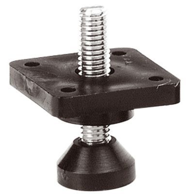 Vérin en acier réglable Evoludis M8 x H.45 mm