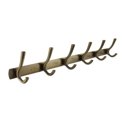 Porte-manteau à fixer Nepal cuivre 6 têtes