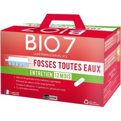 bio7 entretien 12 mois fosses toutes eaux 1920 g