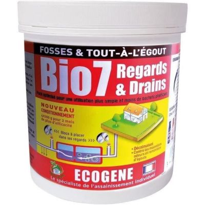 ECOGENE Bio 7 regard et drain - 4x200 g