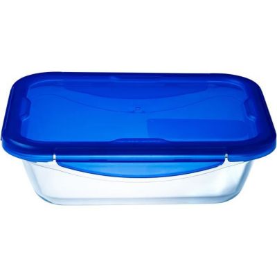 Boîte rectangulaire avec couvercle PYREX 1451028 30 x 23 cm 3 30 Cook & Go Base en verre borosilicate - vue 2