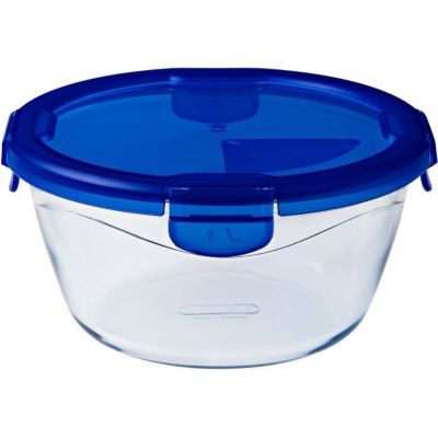 Boîte ronde avec couvercle PYREX 1451034 20 cm 1 6 Cook & Go Base en verre borosilicate - vue 2