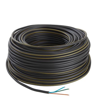 Fil électrique Souple 2 5 Mm2 Castorama Câble électrique U1000R2V 3X2,5 mm² 100 m | Castorama