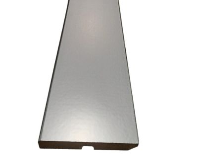 Plinthe MDF alu 240 x 8 cm, ép.14 mm