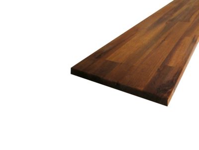 Tablette en acacia huilé 200 x 40 cm, ép.18 mm
