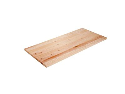 Tablette en pin naturel 60 x 150 cm, ép.34 mm