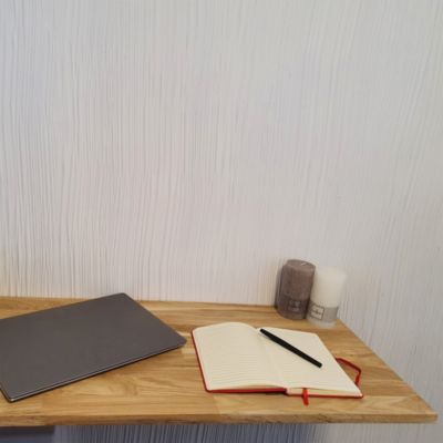 Tablette en chêne massif naturel 50 x 80 cm, ép.18 mm