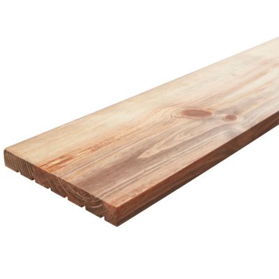 Planche pin maritime finition lessivé miel 198 x 17,7 cm ép.20 mm