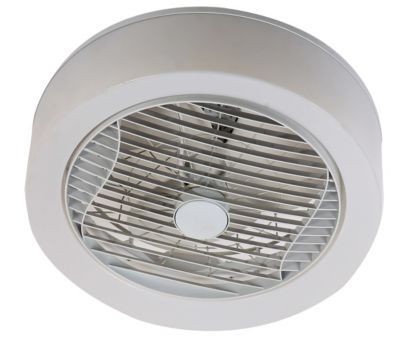 Farelek - Ventilateur de plafond Air Light Crown - 95 W - 40 cm - LED couleur réglable - 3 vitesses - Télécommande