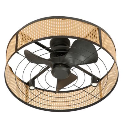 Ventilateur Plafonnier FARELEK Solambra Ø59 cm 4xE27 - vue 2