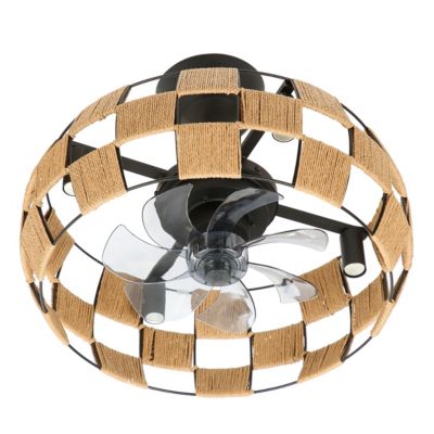 Ventilateur Plafonnier FARELEK Brézana Ø48 cm 7 pales - vue 3