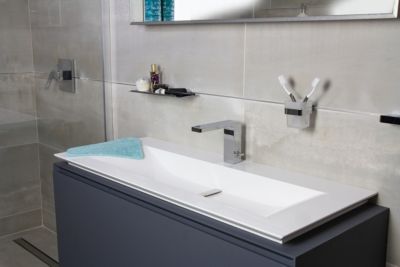 Porte gobelet verre et inox à clipser Mat Inter Metropolitan