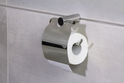 Porte rouleau papier toilette mural à clipser inox Mat Inter Bilbao