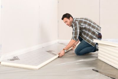 Panneau polyuréthane haute performance emboîtable multi-usage Soprema 120 x 60 cm ép. 50 mm R. 2,30 