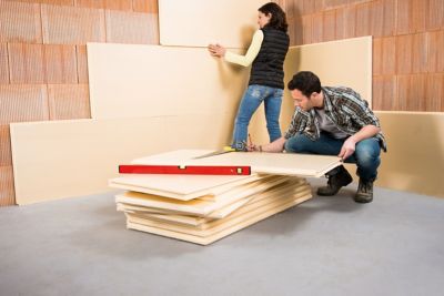 Panneau polystyrène extrudé emboîtable multi-usage Soprema 125 x 60 cm ép. 100 mm R. 2,80 m²K/W (ven