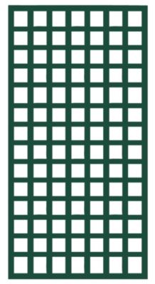 Treillis carré en pin vert 100 x h.197 cm