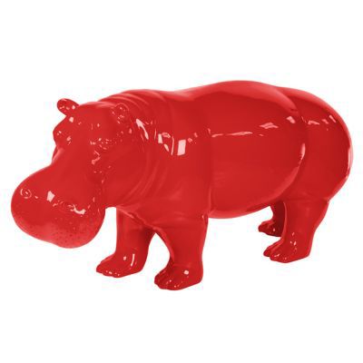Hippopotame rouge