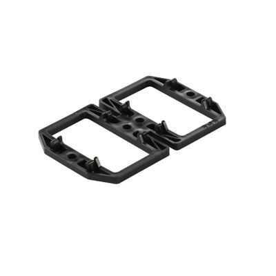 Élément de liaison GoodHome Areto pour rails aluminium de terrasse en paquet de 20