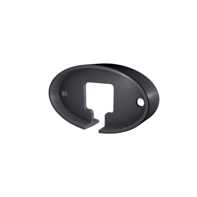 Enjoliveur de main courante Inoline Prestio gris anthracite Kordo 30 x 55 x 15 mm