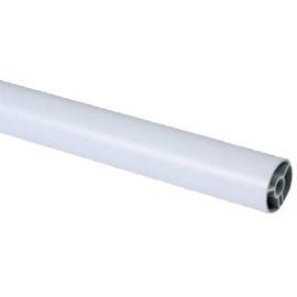 Rampe arrondie aluminium blanc Kordo 200cm