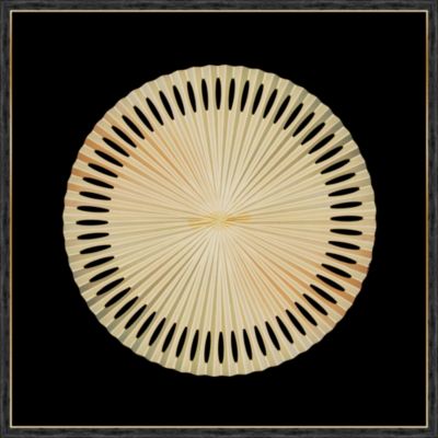 Vitrines éventail doré L.80 x l.80 x ep.5 cm