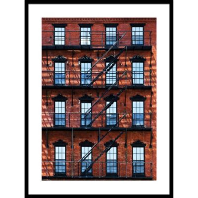 Image encadrée Façade 30 x 40 cm CM Creation