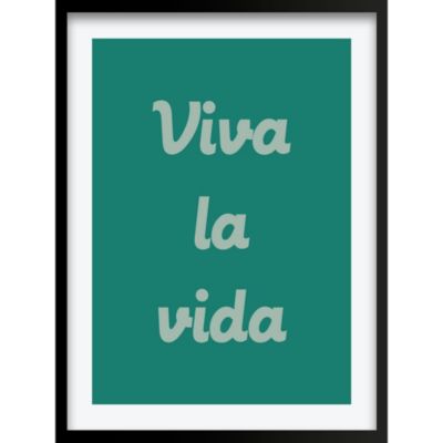 Image encadrée happy plants multicolore CM Creation l.43 x H.53 x ep.3 cm