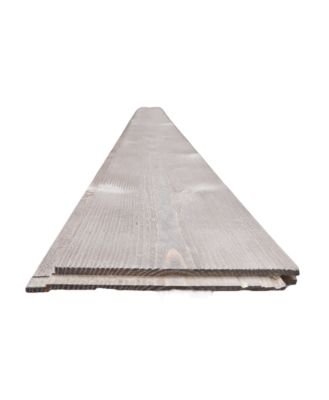 Lambris en sapin brossé vintage taupe (vendu à la botte)