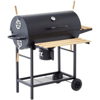 Barbecue à MIKE 2 grilles acier chromé Surface de cuisson : 71 x 35 cm - vue 2