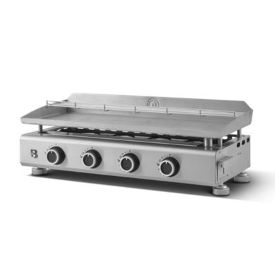 Plancha gaz Silvia II Evo 4 feux 84 cm