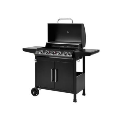 Barbecue à gaz Cookingbox Paarl 5 brûleurs Surface de cuisson : 70 x 42 cm Grille de cuisson en acier - vue 2
