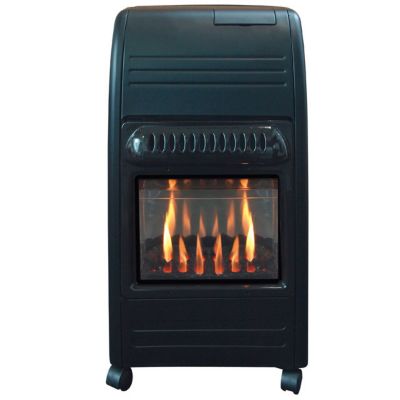 Poêle à  gaz effet feu de cheminée 4200 W. L.34 x H.73 cm