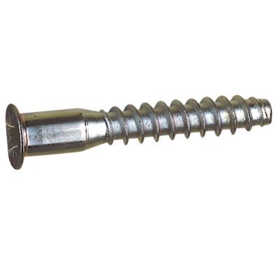 10 vis auto-tourillonnante acier zingué Diall Ø7 x L.40 mm