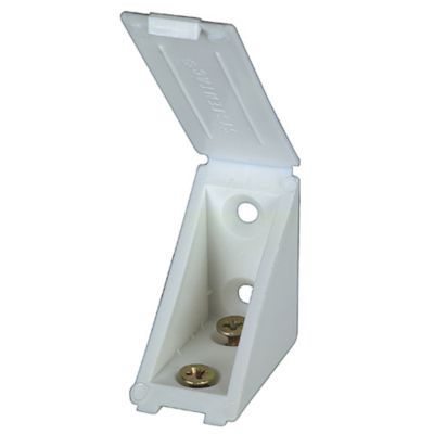 12 tak'ecker plastique blanc 40 x 40 mm