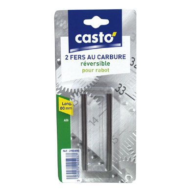 Fer rabot Mac Allister 80 x 5 5 x 1 1 mm  2 pièces