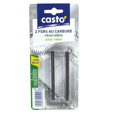 Fer rabot Mac Allister 82 x 5 5 x 1 1 mm  2 pièces