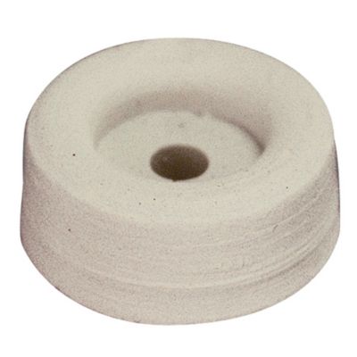 Butoir ø30 mm caoutchouc blanc