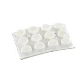 Butée ø12,7 adhésif Blanc