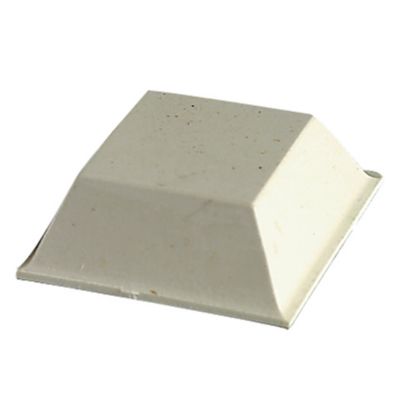 Butée ø20,6 x Hauteur 7,6 mm adhésif blanc