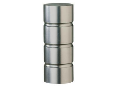 Image of Embout cylindre rayé COLOURS Quadra chromé mat Ø28 mm 3454975023200_CAFR