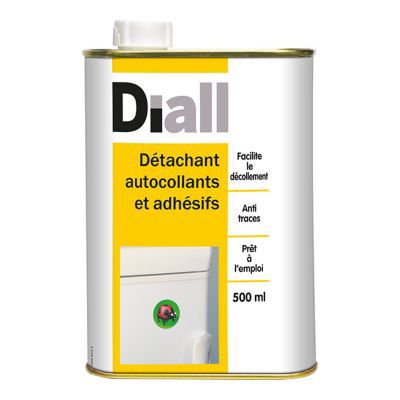 Détachant autocollants et adhésifs Diall 500ml