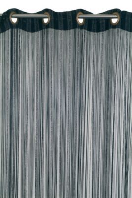 Rideau de fils COLOURS Teze noir 110 x 240 cm